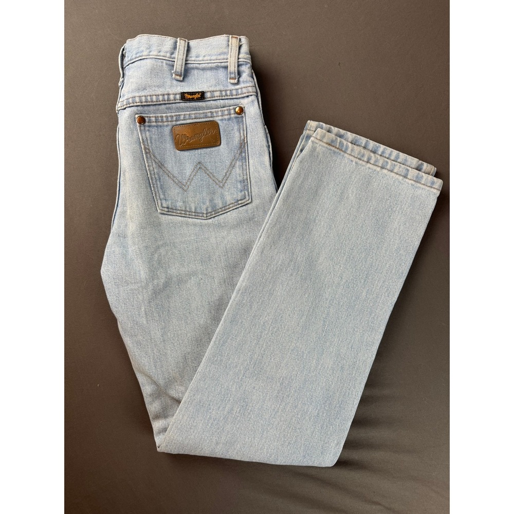 Wrangler 936GBH Women's Fit 30x32 Light Wash Western Jean EUC Stagecoach Fest